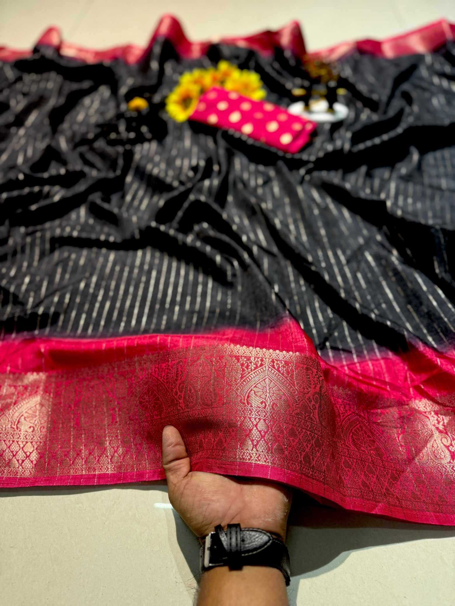 Ynf Dola Silk KESH693 same Sarees Wholesale Designer Sarees Uniform Sarees Jacquard Saree Manufacturer- Kapda Export