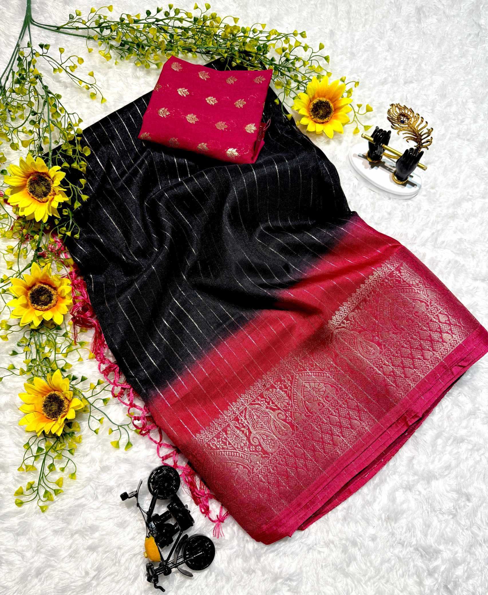 Ynf Dola Silk KESH693 same Sarees Wholesale Designer Sarees Uniform Sarees Jacquard Saree Manufacturer- Kapda Export