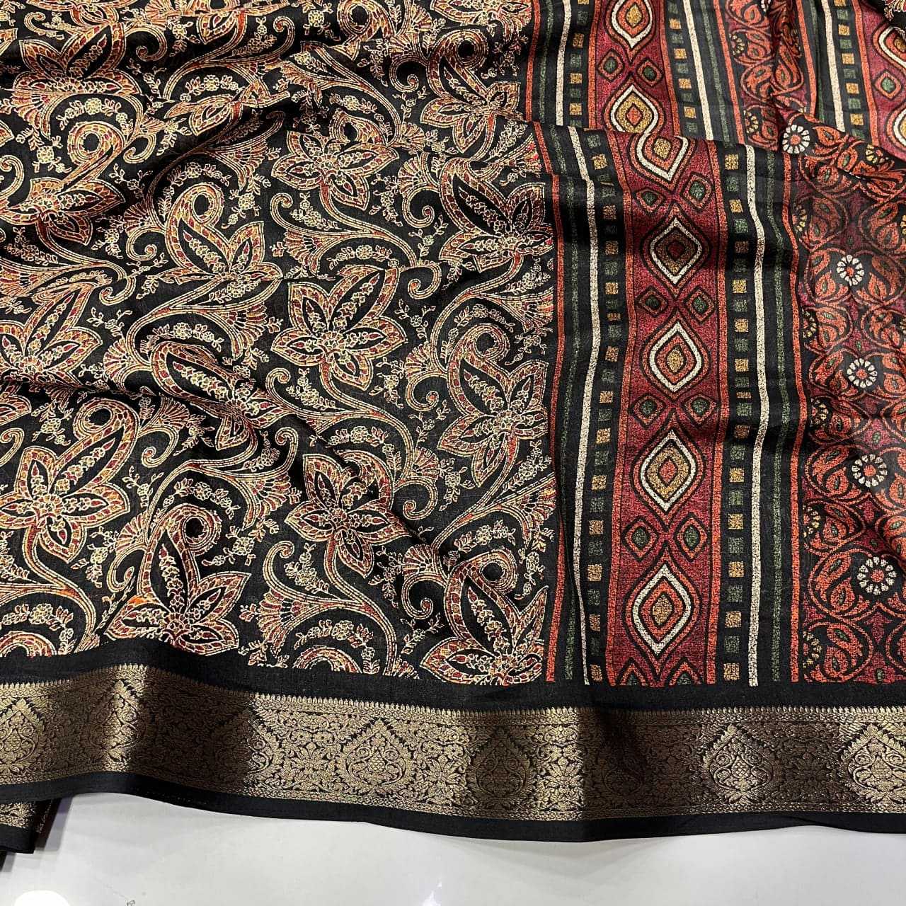 Ynf Dola Silk KESH729 Jarika Sarees Festive Collections Wholesale Printed Sarees Leheriya Sarees Silk Sarees Manufacturer- Kapda Export