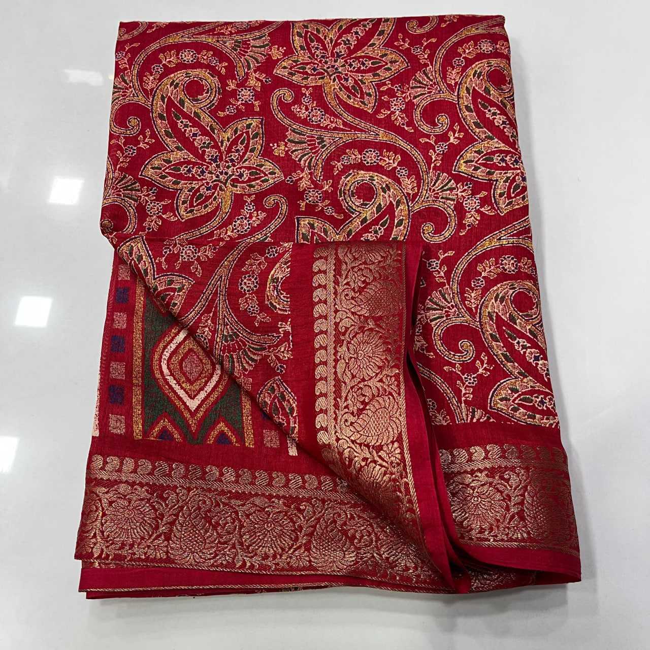 Ynf Dola Silk KESH729 Jarika Sarees Festive Collections Wholesale Printed Sarees Leheriya Sarees Silk Sarees Manufacturer- Kapda Export