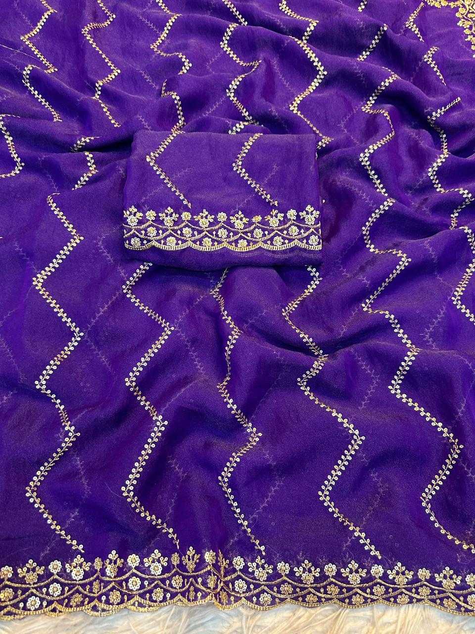 Ynf Dull Moss KESH671 Nc Sarees Wholesale Fancy Sarees Sequin Sarees Embroidered Sarees Manufacturer- Kapda Export