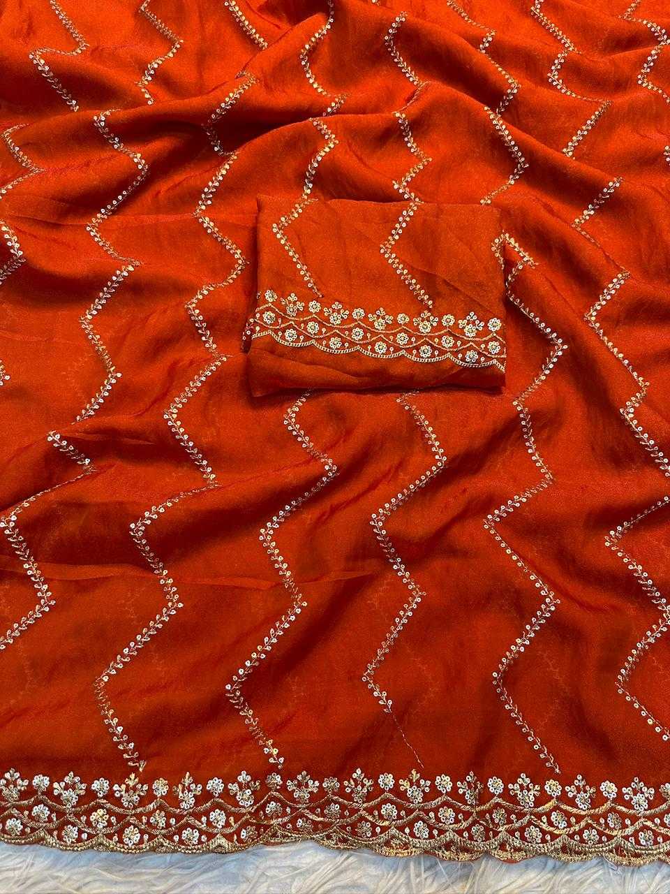 Ynf Dull Moss KESH671 Nc Sarees Wholesale Fancy Sarees Sequin Sarees Embroidered Sarees Manufacturer- Kapda Export