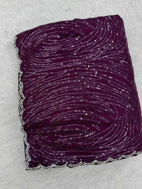 Ynf Fancy KESH114 3922 Sarees Wholesale Sequence Sarees Embroidered Sarees Stone Work Saree Manufacturer- Kapda Export