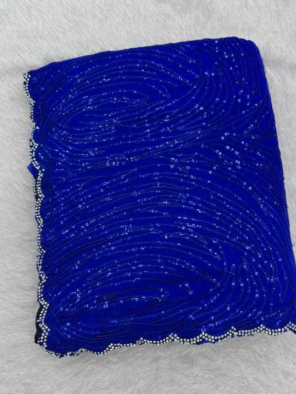 Ynf Fancy KESH114 3922 Sarees Wholesale Sequence Sarees Embroidered Sarees Stone Work Saree Manufacturer- Kapda Export