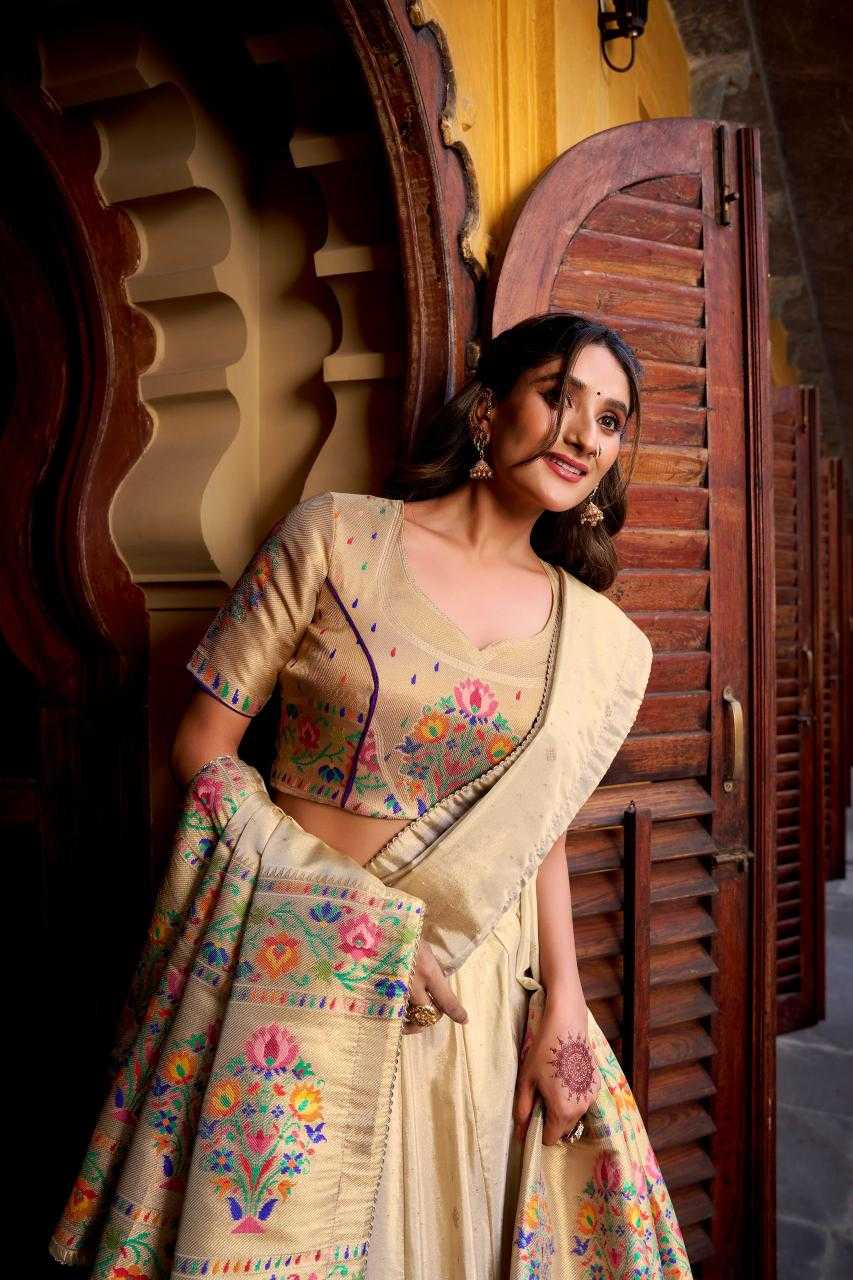 Ynf Fancy KESH134 SHRAVYA Lehengas Wholesale Traditional Lehenga Designer Lehenga Choli Paithani Lehenga Manufacturer- Kapda Export