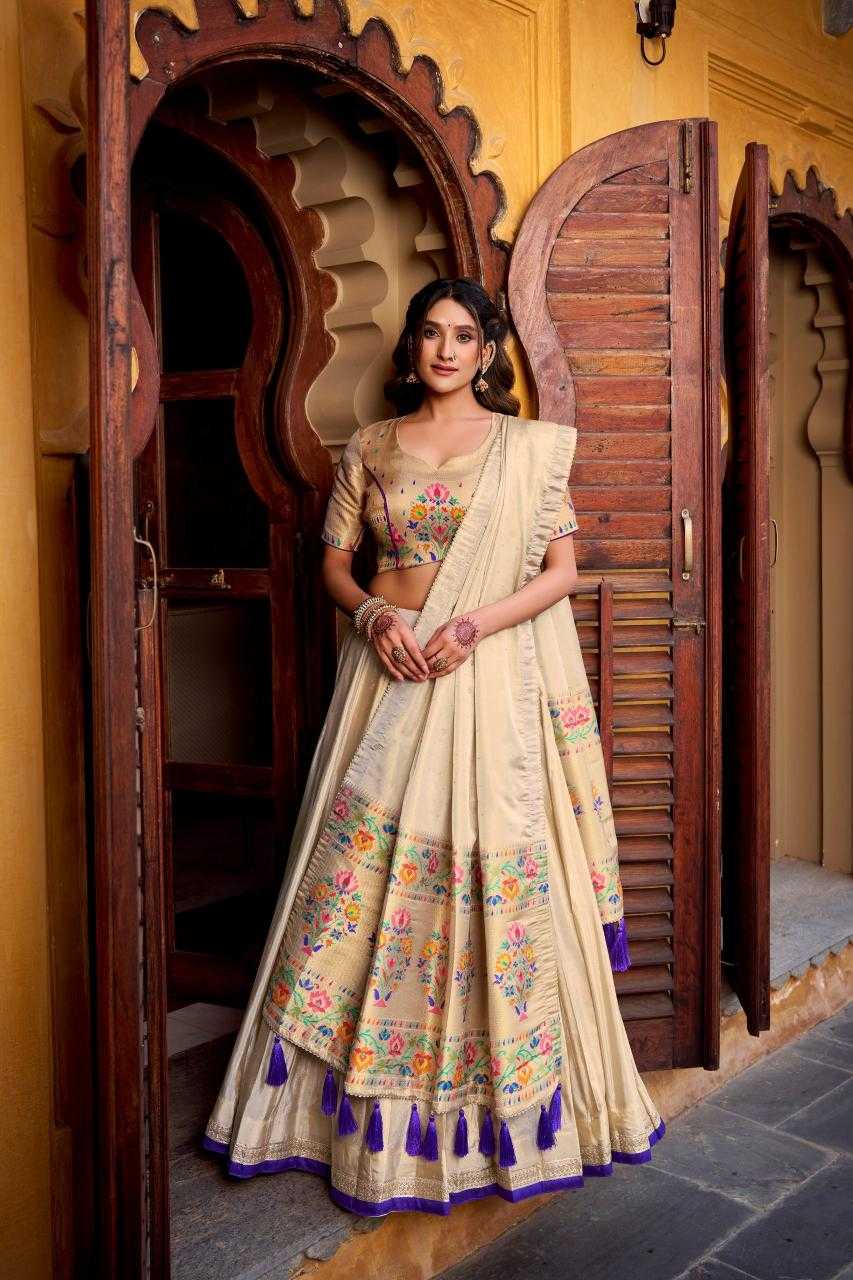 Ynf Fancy KESH134 SHRAVYA Lehengas Wholesale Traditional Lehenga Designer Lehenga Choli Paithani Lehenga Manufacturer- Kapda Export