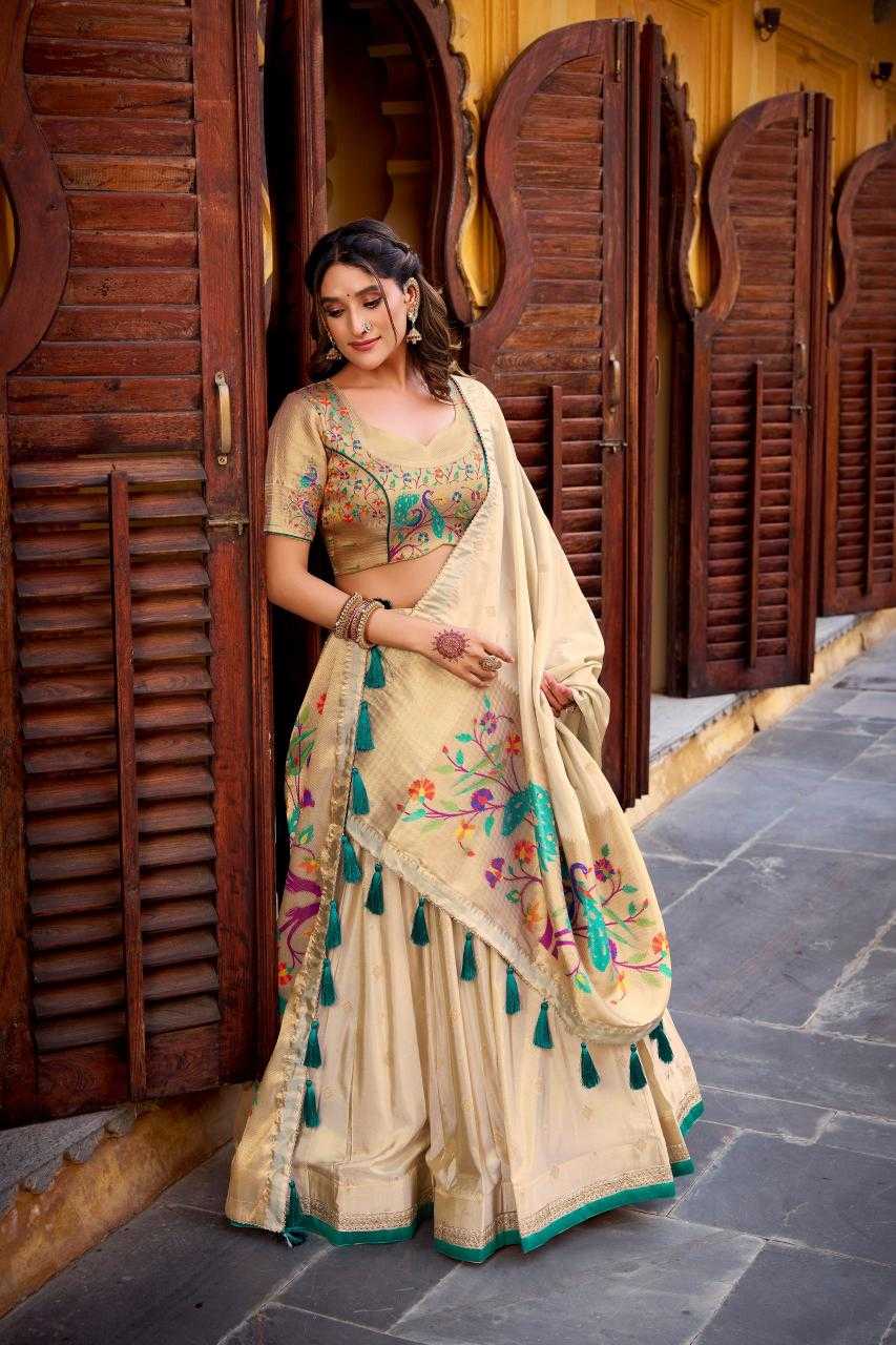 Ynf Fancy KESH134 SHRAVYA Lehengas Wholesale Traditional Lehenga Designer Lehenga Choli Paithani Lehenga Manufacturer- Kapda Export