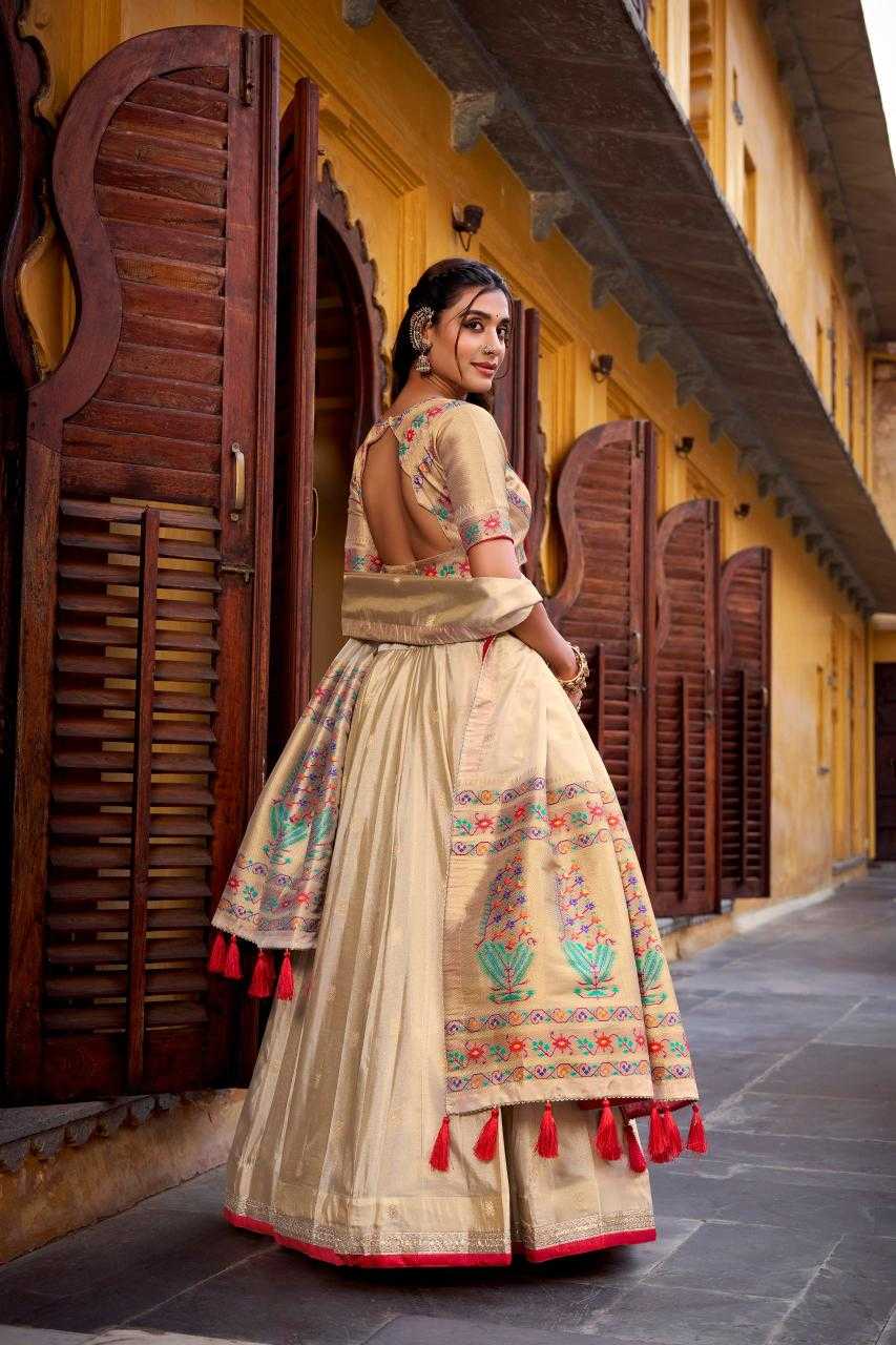 Ynf Fancy KESH134 SHRAVYA Lehengas Wholesale Traditional Lehenga Designer Lehenga Choli Paithani Lehenga Manufacturer- Kapda Export