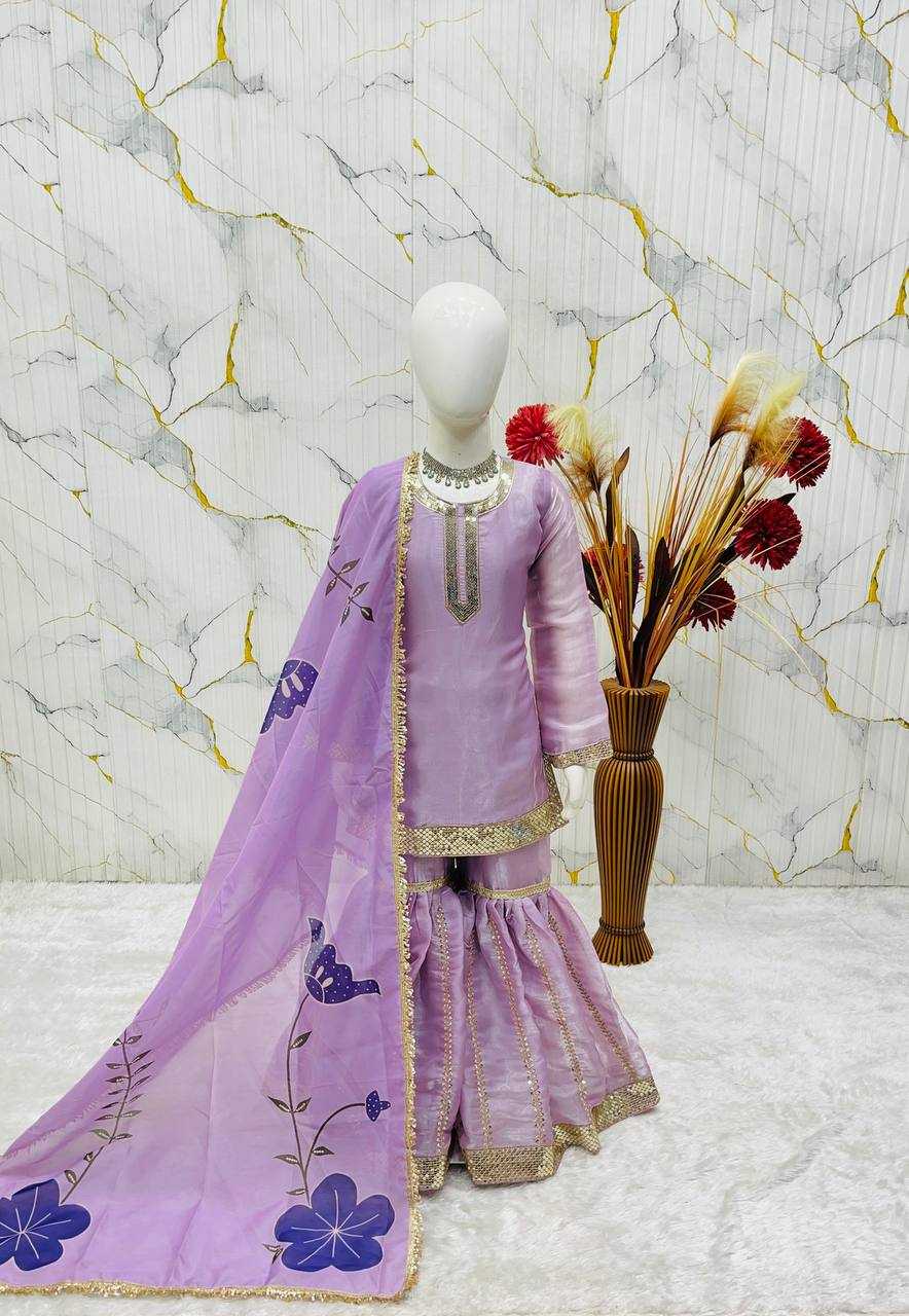 Ynf Fancy KESH415 242 Kids Wear Wholesale Kids Sharara Kids Wedding Outfits Kids Party Wear Ethnic Manufacturer- Kapda Export
