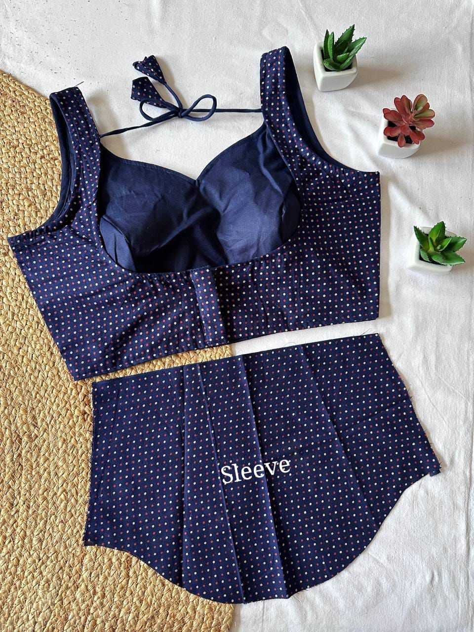 Ynf Fancy KESH426 Polka Dot Readymade Blouses Wholesale Designer Blouse Party Wear Blouse Fashion Blouse Manufacturer- Kapda Export