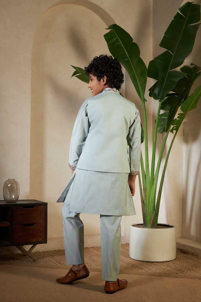 Ynf Fancy KESH481 CLLEORA Viraasat 91051 Kids Wear Wholesale Kids Kurta Pajama Kids Festive Wear Kids Wedding Outfits Manufacturer- Kapda Export