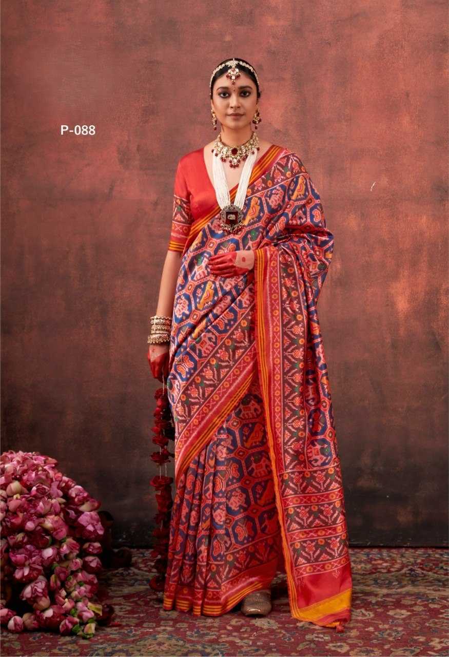 Ynf Fancy KESH522 PATNA PATOLA Sarees Silk Sarees Wholesale Designer Sarees Patola Sarees Traditional Sarees Manufacturer- Kapda Export