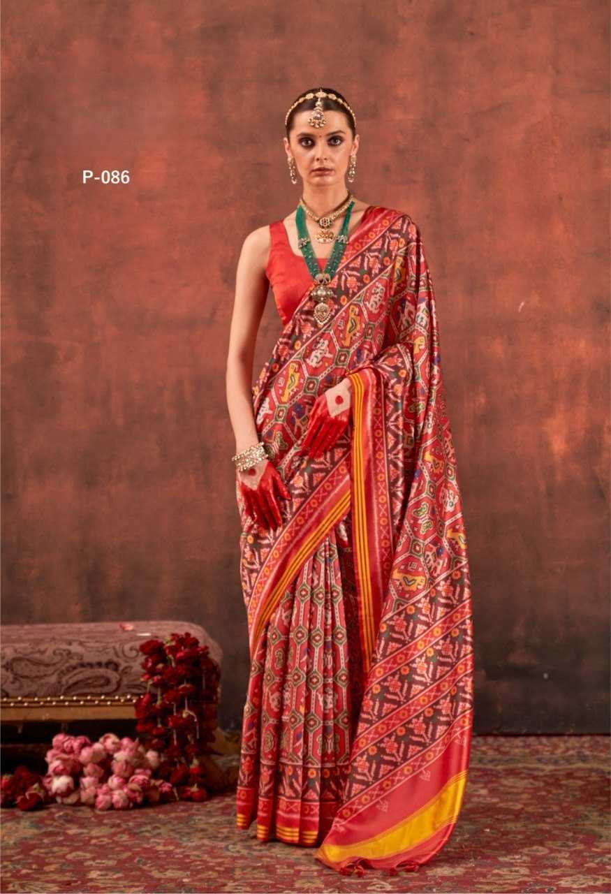 Ynf Fancy KESH522 PATNA PATOLA Sarees Silk Sarees Wholesale Designer Sarees Patola Sarees Traditional Sarees Manufacturer- Kapda Export