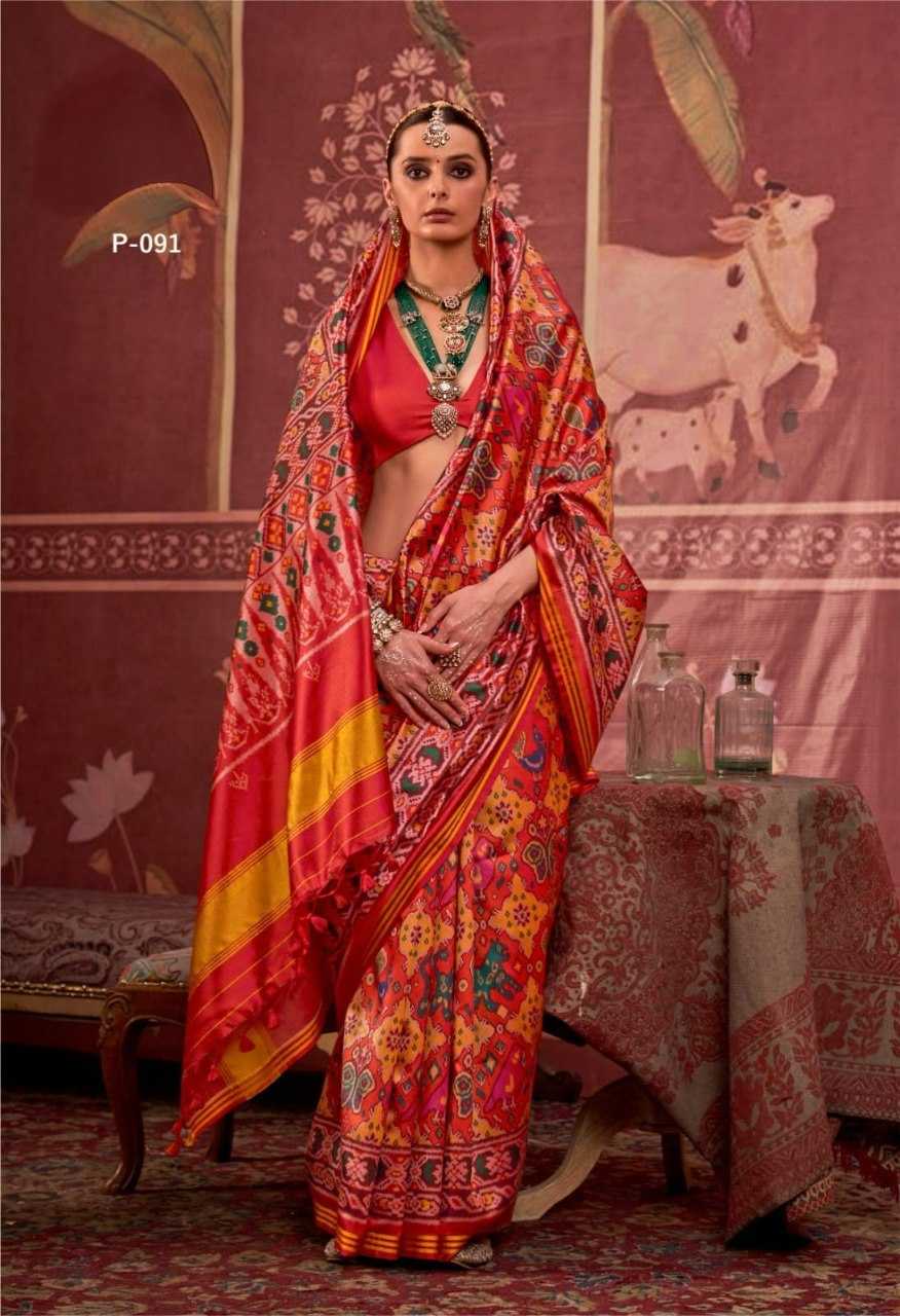 Ynf Fancy KESH522 PATNA PATOLA Sarees Silk Sarees Wholesale Designer Sarees Patola Sarees Traditional Sarees Manufacturer- Kapda Export
