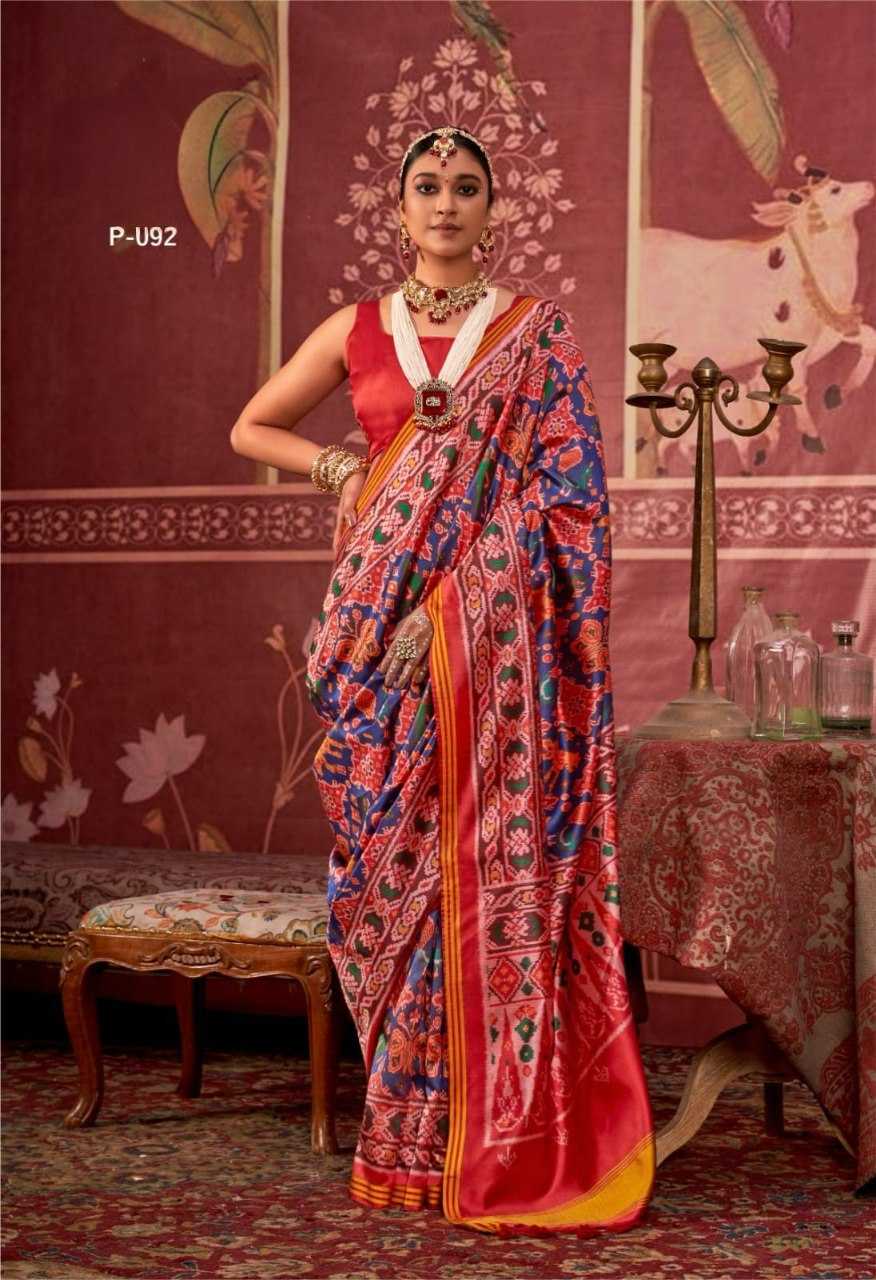 Ynf Fancy KESH522 PATNA PATOLA Sarees Silk Sarees Wholesale Designer Sarees Patola Sarees Traditional Sarees Manufacturer- Kapda Export