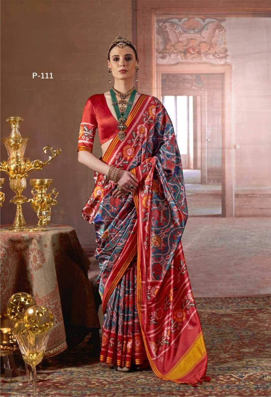 Ynf Fancy KESH522 PATNA PATOLA Sarees Silk Sarees Wholesale Designer Sarees Patola Sarees Traditional Sarees Manufacturer- Kapda Export