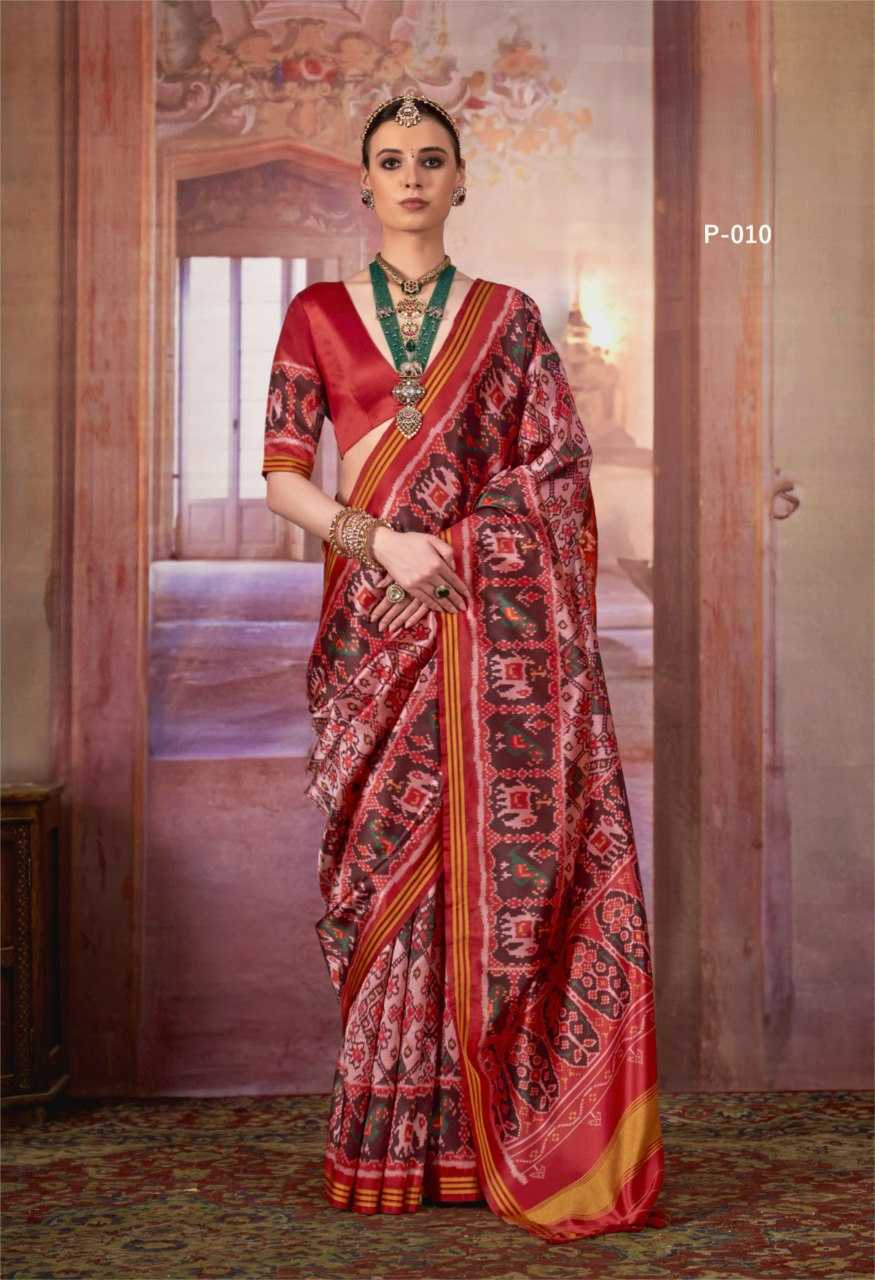 Ynf Fancy KESH522 PATNA PATOLA Sarees Silk Sarees Wholesale Designer Sarees Patola Sarees Traditional Sarees Manufacturer- Kapda Export