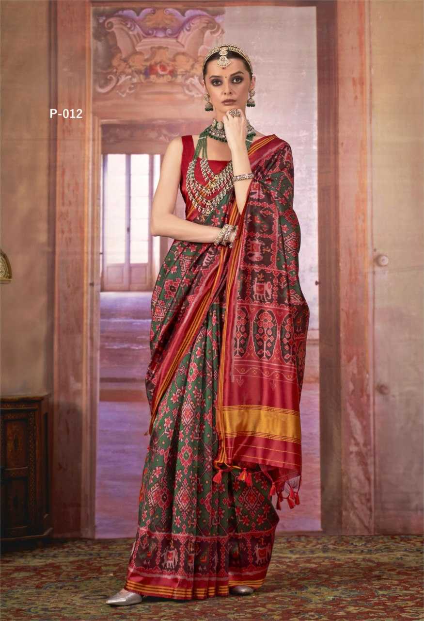 Ynf Fancy KESH522 PATNA PATOLA Sarees Silk Sarees Wholesale Designer Sarees Patola Sarees Traditional Sarees Manufacturer- Kapda Export
