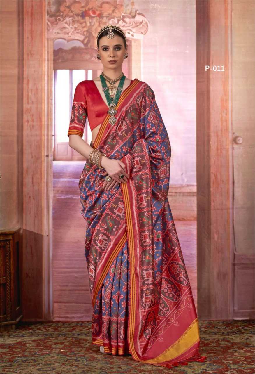 Ynf Fancy KESH522 PATNA PATOLA Sarees Silk Sarees Wholesale Designer Sarees Patola Sarees Traditional Sarees Manufacturer- Kapda Export