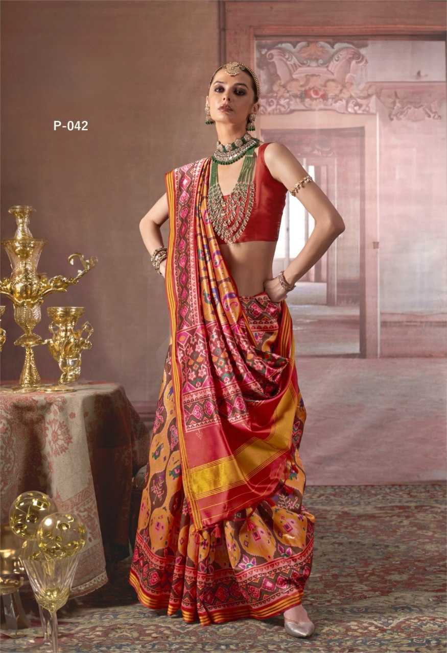 Ynf Fancy KESH522 PATNA PATOLA Sarees Silk Sarees Wholesale Designer Sarees Patola Sarees Traditional Sarees Manufacturer- Kapda Export
