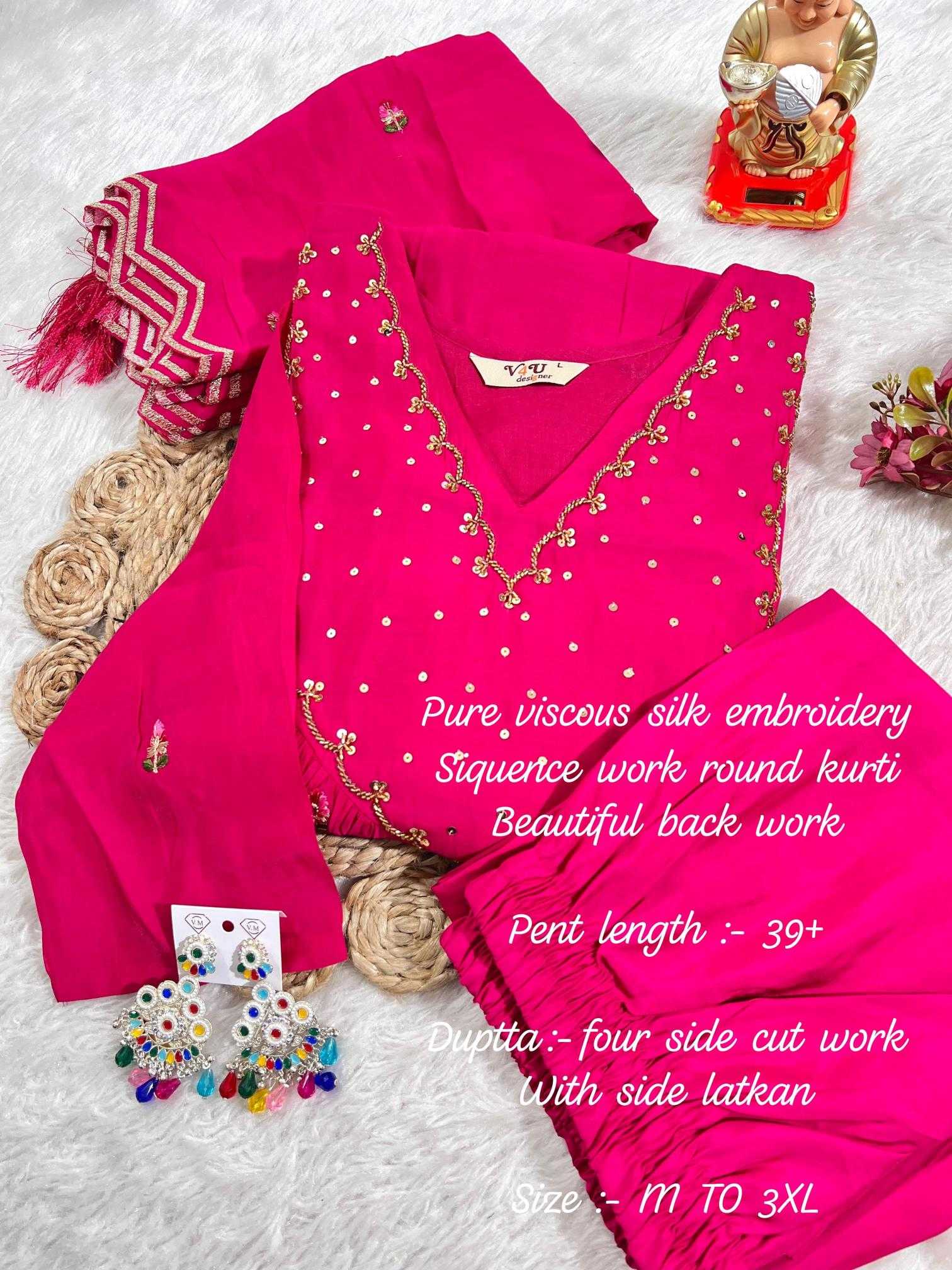 Ynf Fancy KESH594 KACHHI Gowns Wholesale Anarkali Gown Designer Gowns Pink Gown Manufacturer- Kapda Export