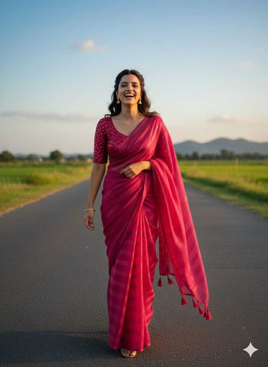 Ynf Fancy KESH613 AMRITA Sarees Wholesale Designer Sarees Fancy Sarees Casual Sarees Manufacturer- Kapda Export