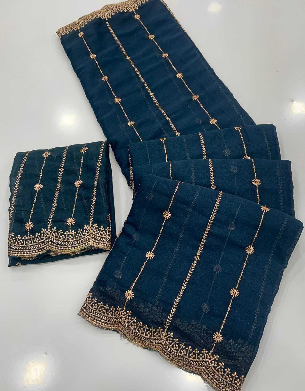 Ynf Fancy KESH613 JATIN Sarees Wholesale Party Wear Sarees Branded Sarees Embroidered Sarees Manufacturer- Kapda Export