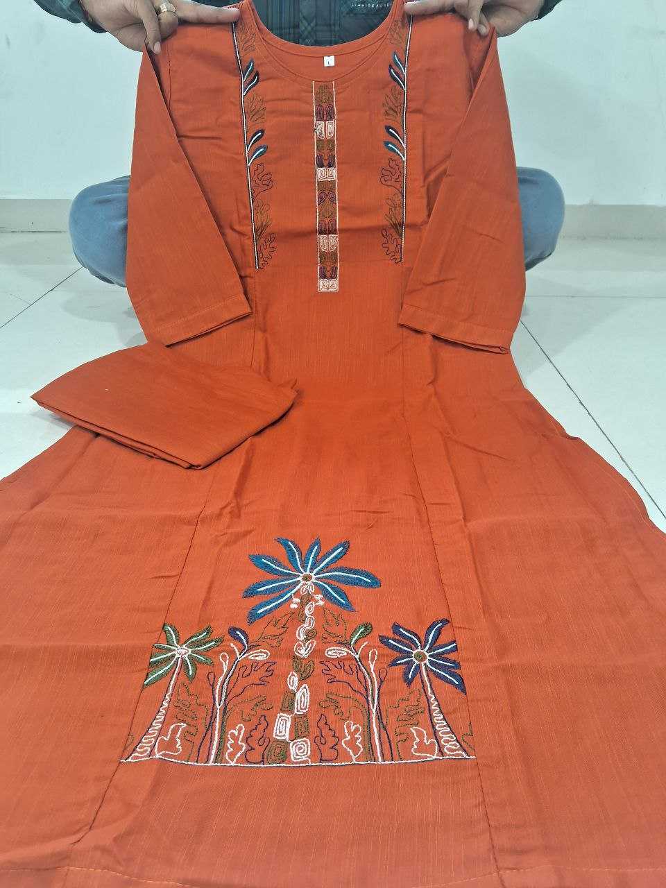 Ynf Fancy KESH654 ANITA Suits & Dresses Western Wears Wholesale Co-ord Set Casual Dresses Embroidered Dresses Manufacturer- Kapda Export