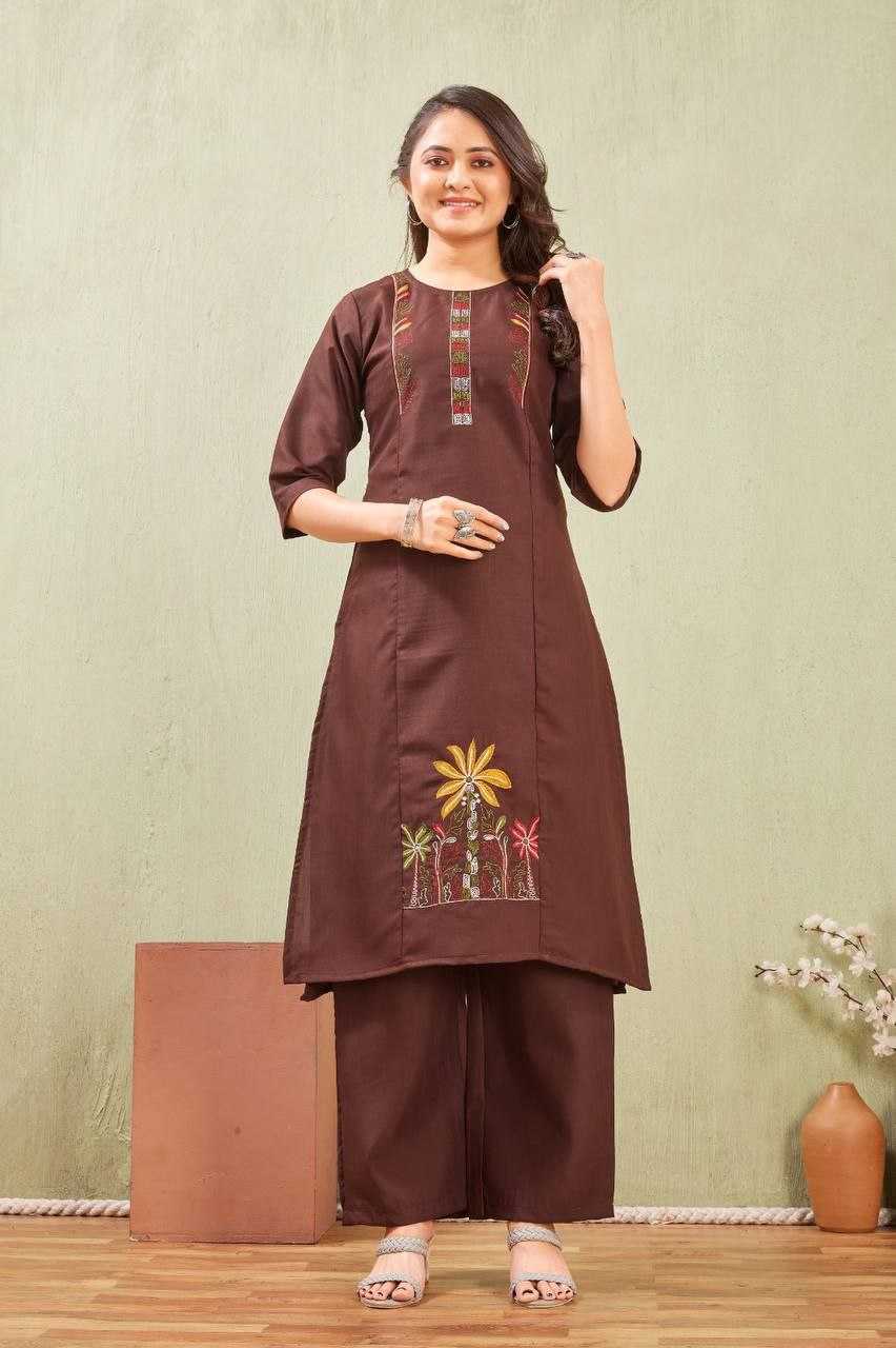 Ynf Fancy KESH654 ANITA Suits & Dresses Western Wears Wholesale Co-ord Set Casual Dresses Embroidered Dresses Manufacturer- Kapda Export
