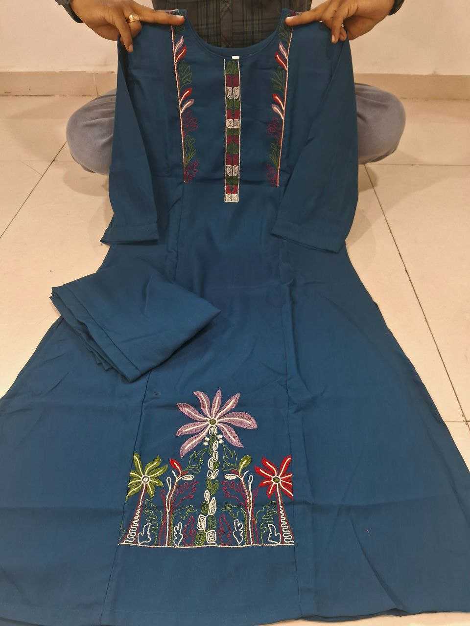 Ynf Fancy KESH654 ANITA Suits & Dresses Western Wears Wholesale Co-ord Set Casual Dresses Embroidered Dresses Manufacturer- Kapda Export