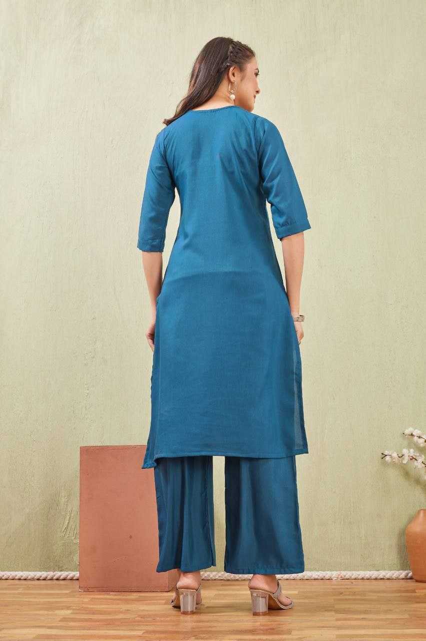 Ynf Fancy KESH654 ANITA Suits & Dresses Western Wears Wholesale Co-ord Set Casual Dresses Embroidered Dresses Manufacturer- Kapda Export