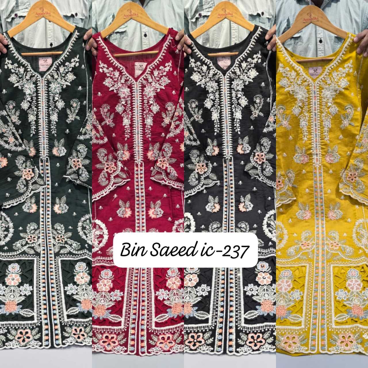 Ynf Fancy KESH677 BIN SAEED 237 Suits & Dresses Wholesale Designer dresses Printed Dresses Handwork Suits Manufacturer- Kapda Export