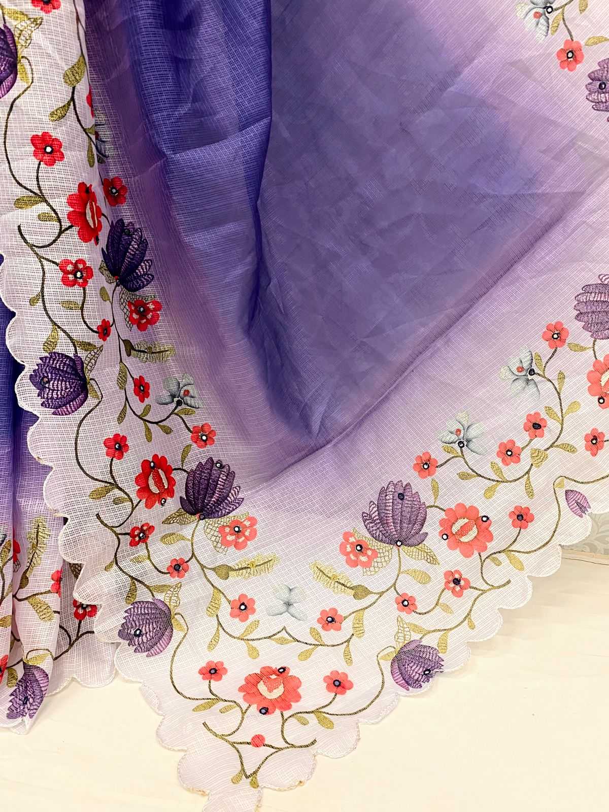 Ynf Fancy KESH690 298 Sarees Wholesale Party Wear Sarees Floral Sarees Kora Sarees Manufacturer- Kapda Export