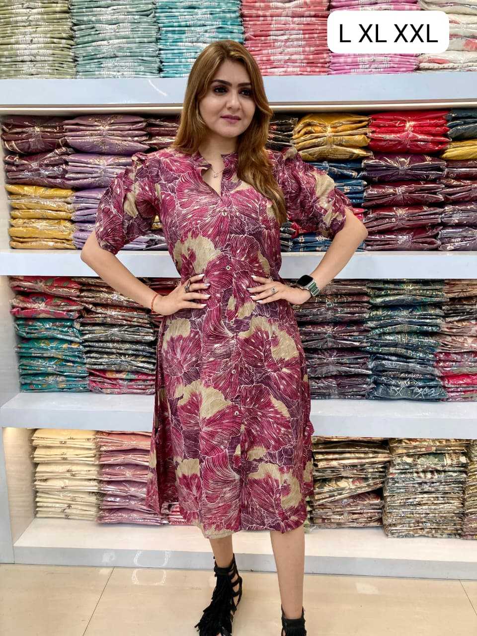 Ynf Fancy KESH720 104 Kurti Festive Collections Plus Size Collections Wholesale Festive Kurtis A-Line Kurtis Kurtis With Pockets Manufacturer- Kapda Export