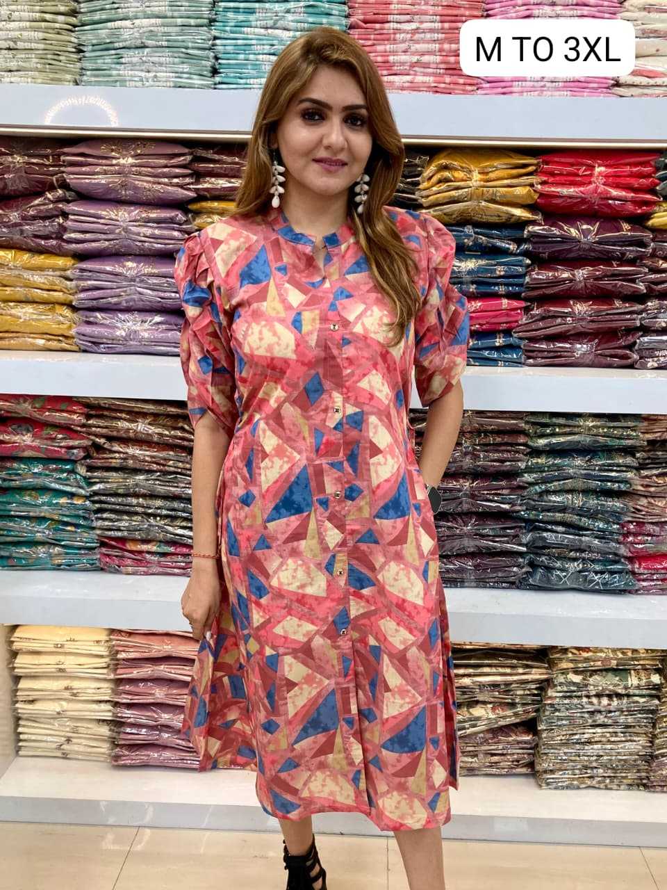 Ynf Fancy KESH720 104 Kurti Festive Collections Plus Size Collections Wholesale Festive Kurtis A-Line Kurtis Kurtis With Pockets Manufacturer- Kapda Export