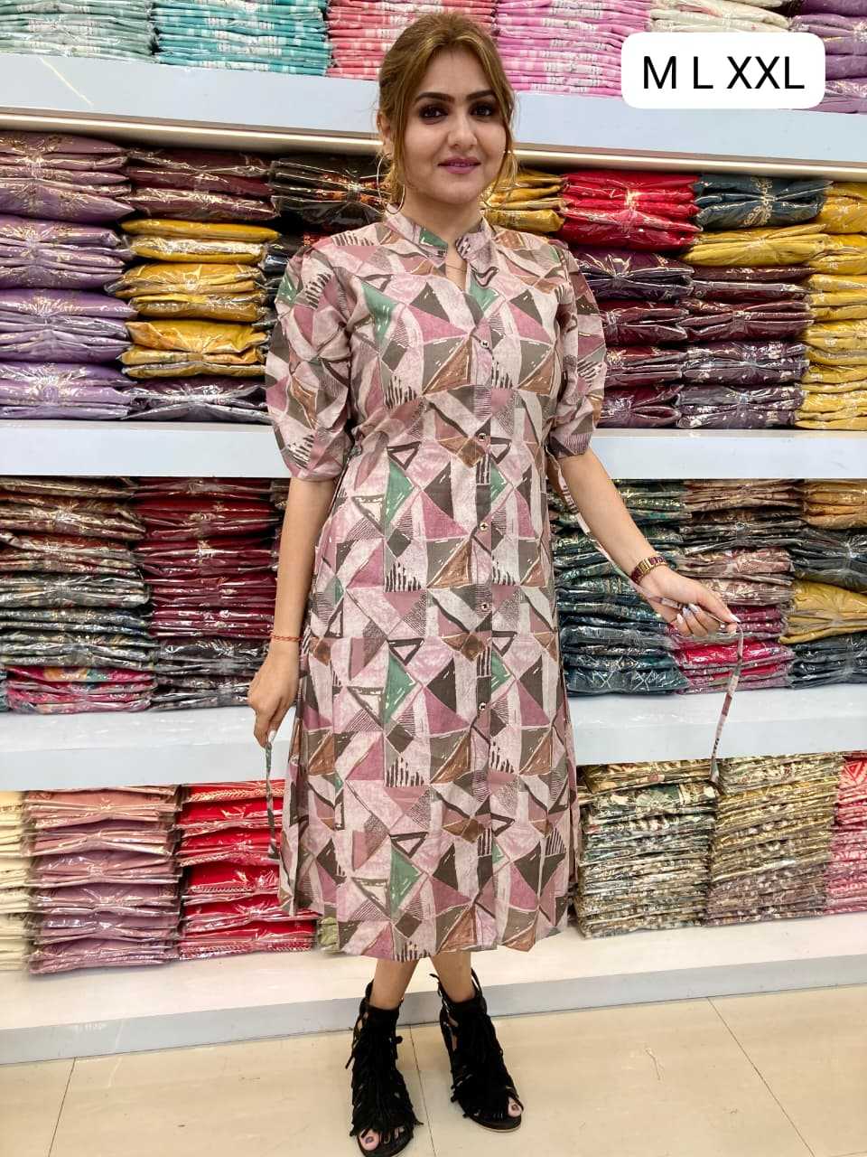 Ynf Fancy KESH720 104 Kurti Festive Collections Plus Size Collections Wholesale Festive Kurtis A-Line Kurtis Kurtis With Pockets Manufacturer- Kapda Export