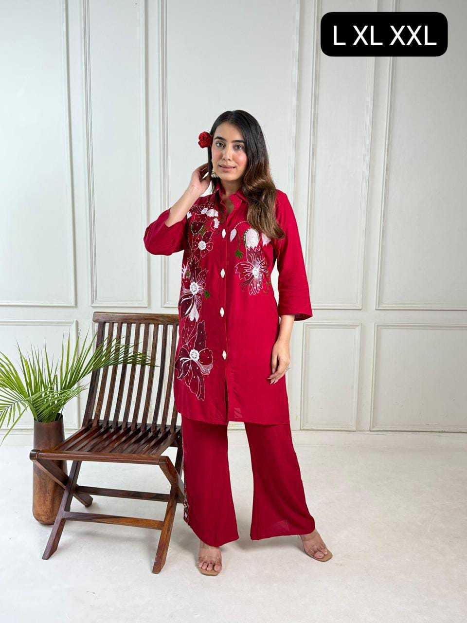 Ynf Fancy KESH720 fix Western Wears Wholesale Co-ord Set Tops Bottom Wear Manufacturer- Kapda Export