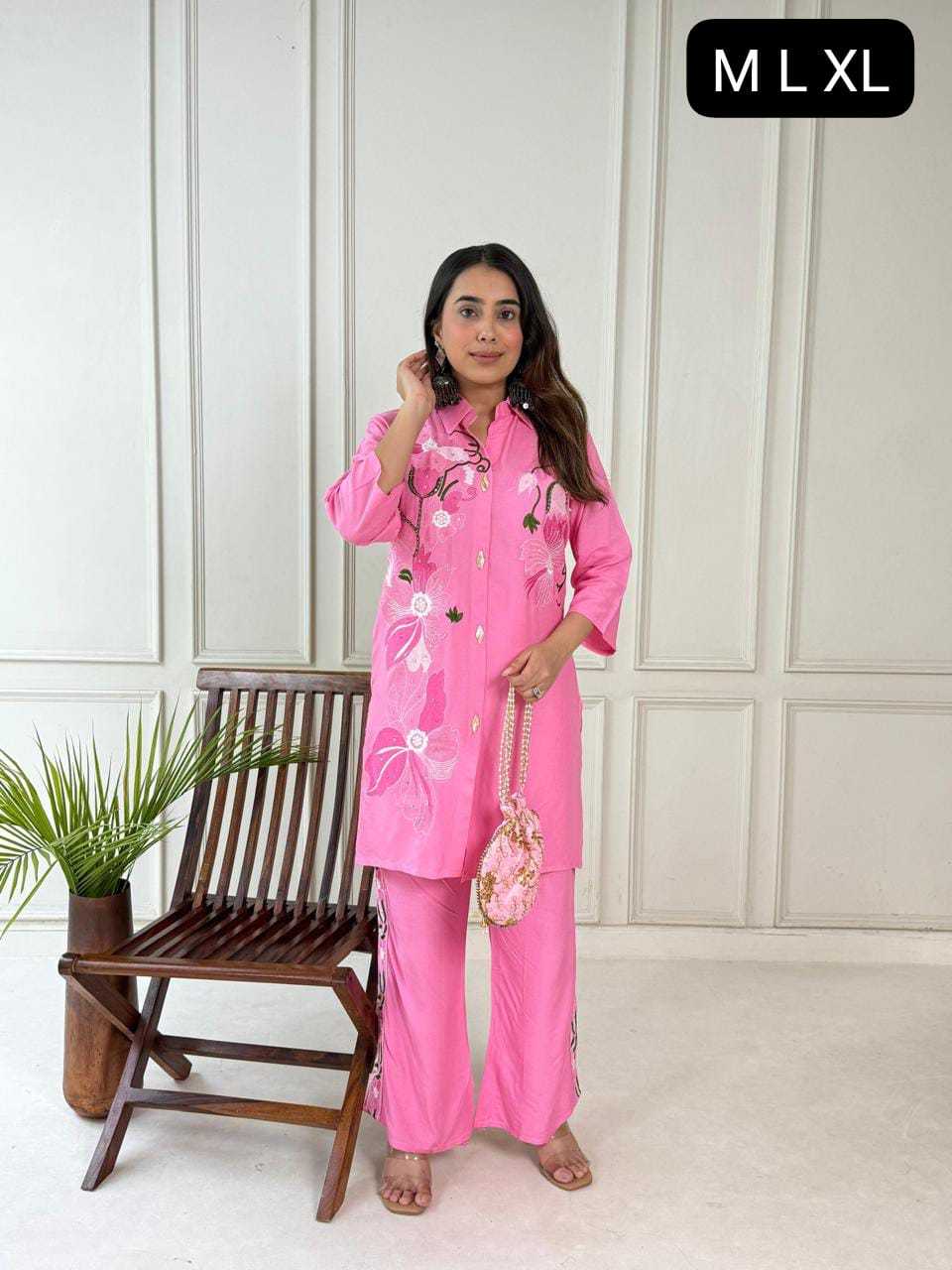 Ynf Fancy KESH720 fix Western Wears Wholesale Co-ord Set Tops Bottom Wear Manufacturer- Kapda Export