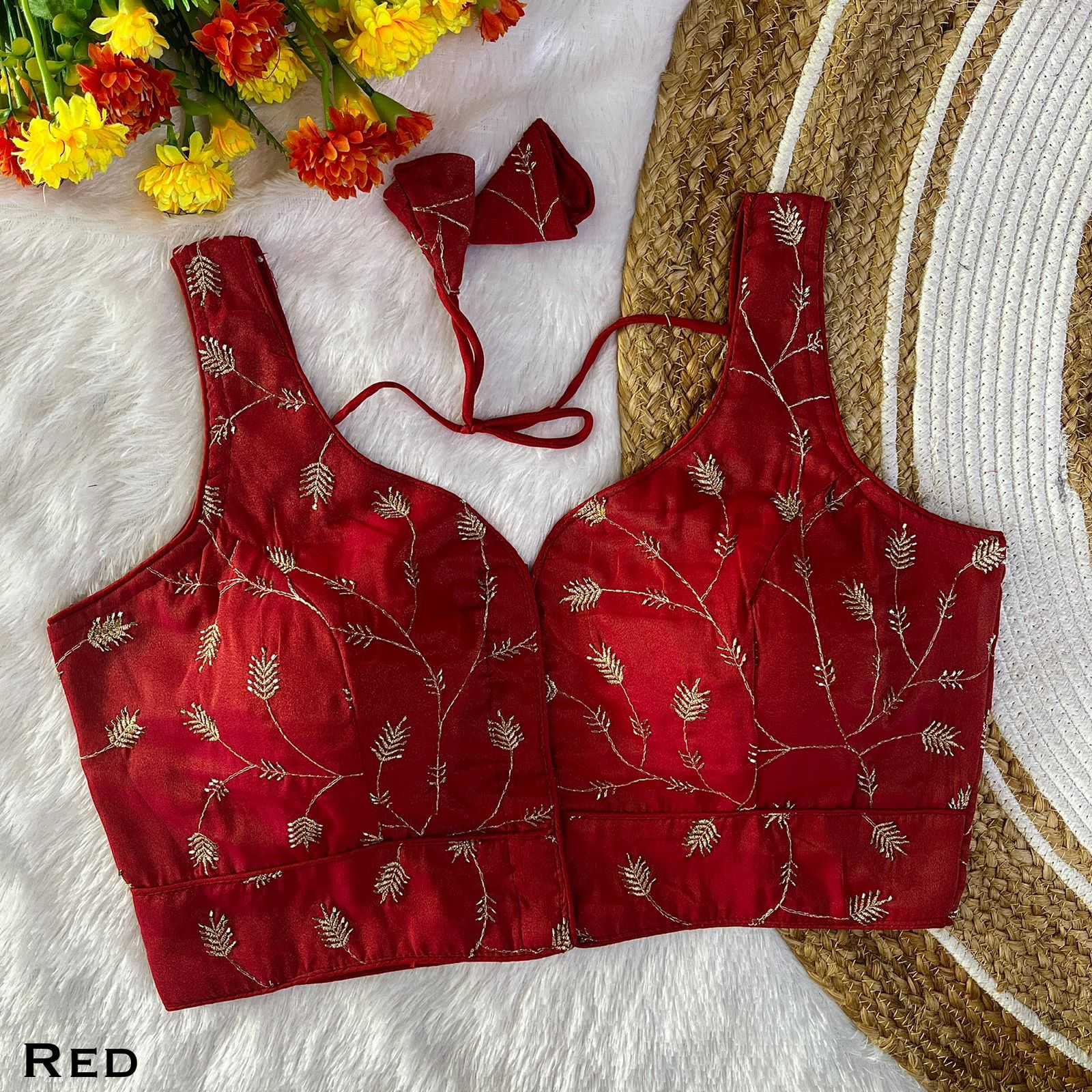 Ynf Fancy KESH728 101 Readymade Blouses Festive Collections Wholesale Blouse Embroidered Blouses Navratri Blouses Manufacturer- Kapda Export