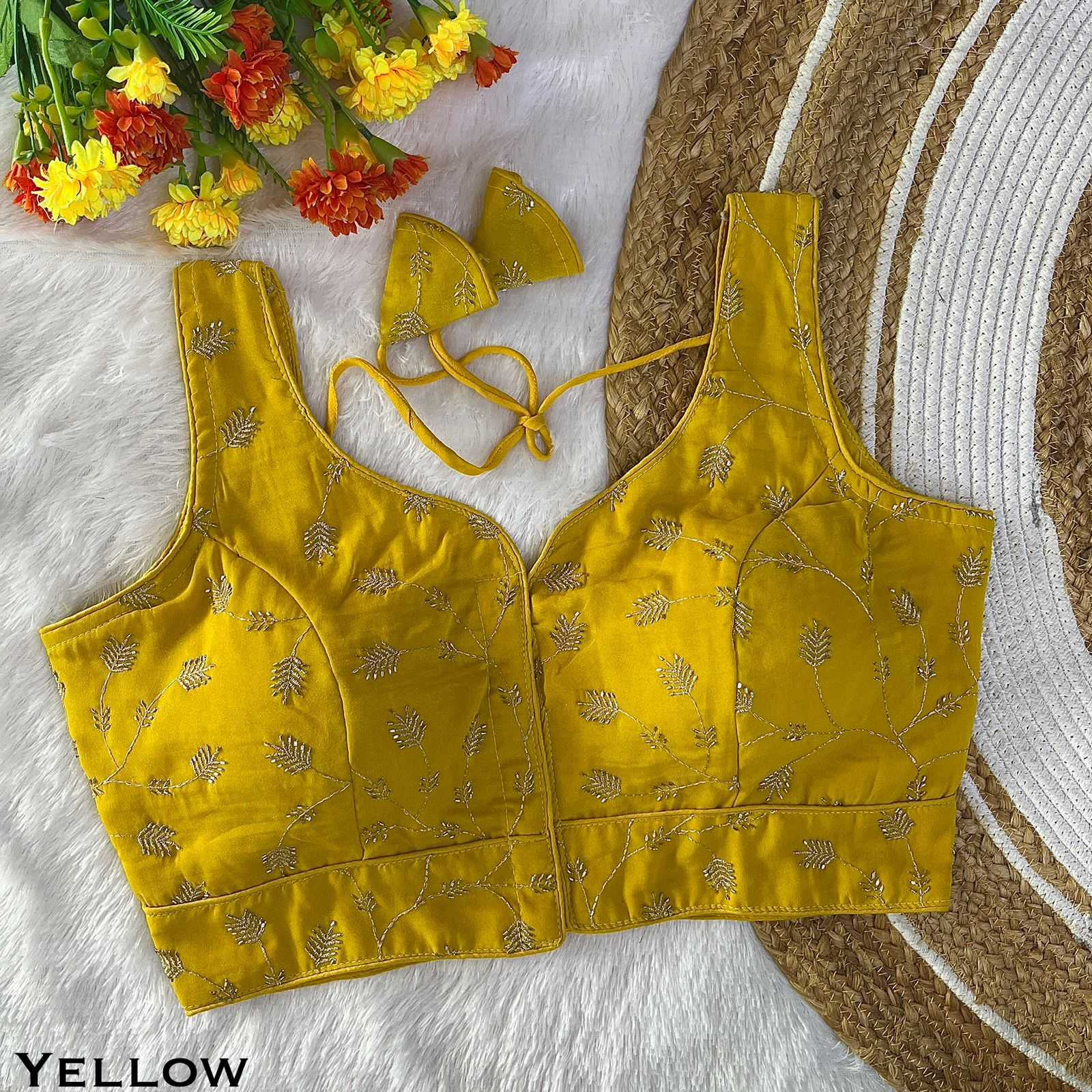 Ynf Fancy KESH728 101 Readymade Blouses Festive Collections Wholesale Blouse Embroidered Blouses Navratri Blouses Manufacturer- Kapda Export