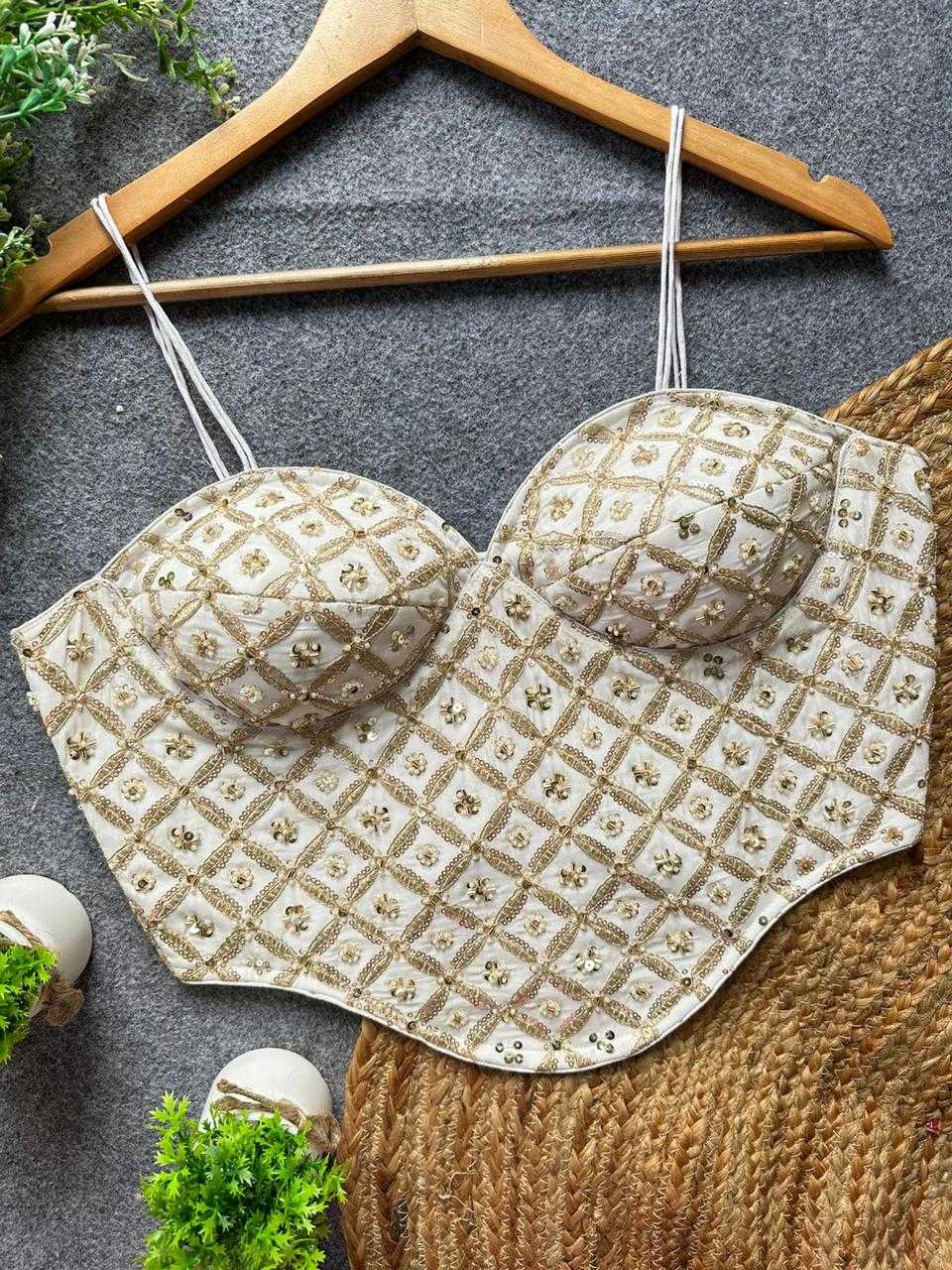 Ynf Fancy KESH728 108 Readymade Blouses Festive Collections Wholesale Embroidered Blouses Party Wear Blouse Fashion Blouse Manufacturer- Kapda Export