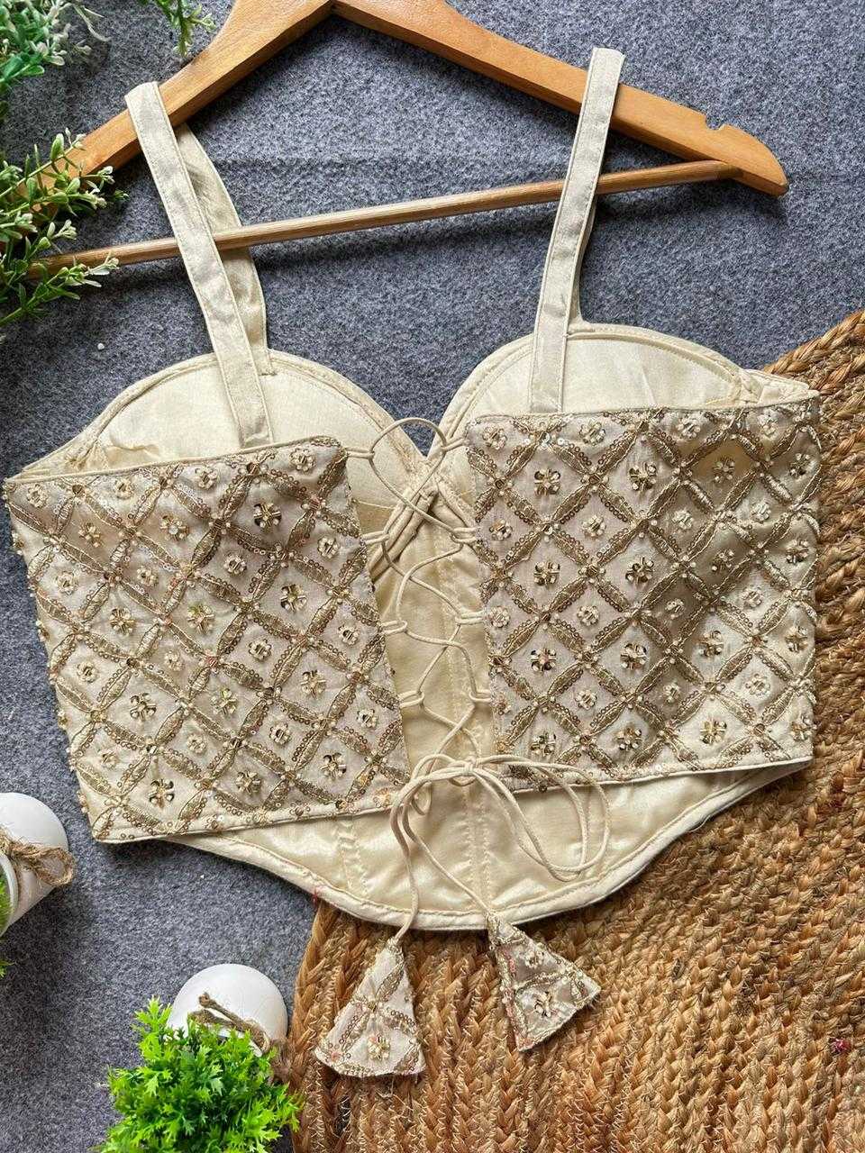 Ynf Fancy KESH728 108 Readymade Blouses Festive Collections Wholesale Embroidered Blouses Party Wear Blouse Fashion Blouse Manufacturer- Kapda Export