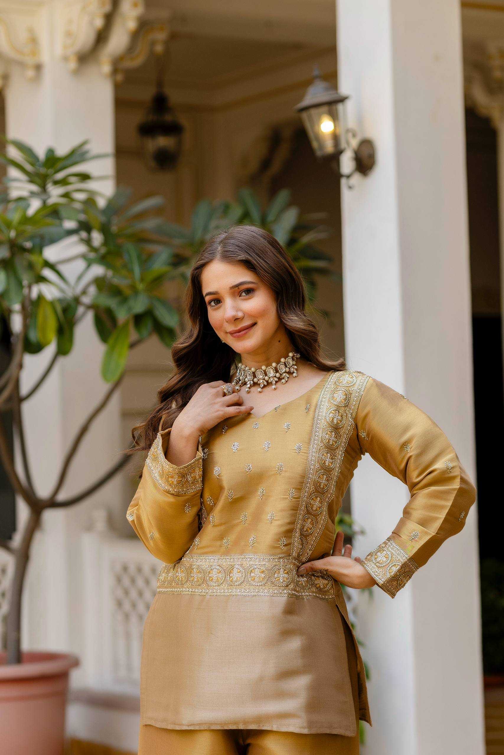 Ynf Fancy RIN215 42 Suits & Dresses Wholesale Cocktail Dresses Ethnic Dresses Embroidered Dresses Manufacturer- Kapda Export