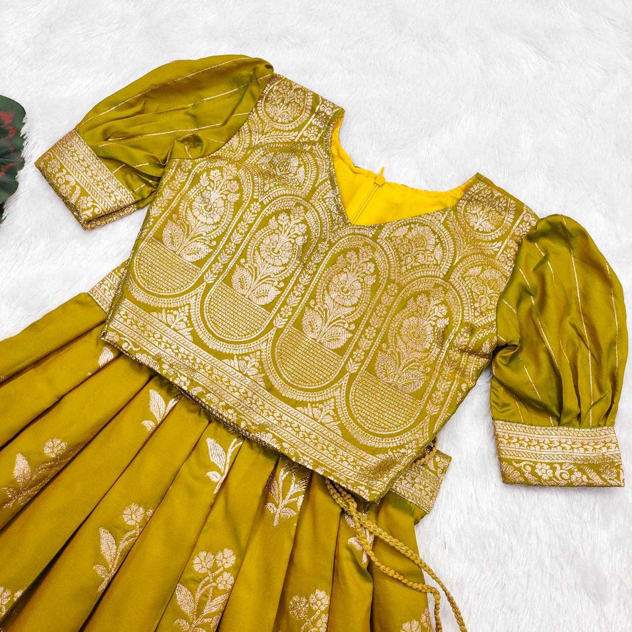 Ynf Fancy RIN235 canvas Kids Wear Wholesale Kids Lehenga Kids Festive Wear Kids Party Wear Ethnic Manufacturer- Kapda Export