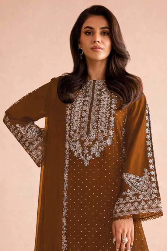 Ynf Fancy RIN236 1304 Suits & Dresses Islamic Clothing Festive Collections Wholesale Pakistani Suits Unstitched Suits Suit Material Manufacturer- Kapda Export