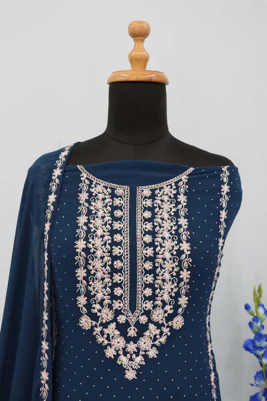 Ynf Fancy RIN236 1304 Suits & Dresses Islamic Clothing Festive Collections Wholesale Pakistani Suits Unstitched Suits Suit Material Manufacturer- Kapda Export
