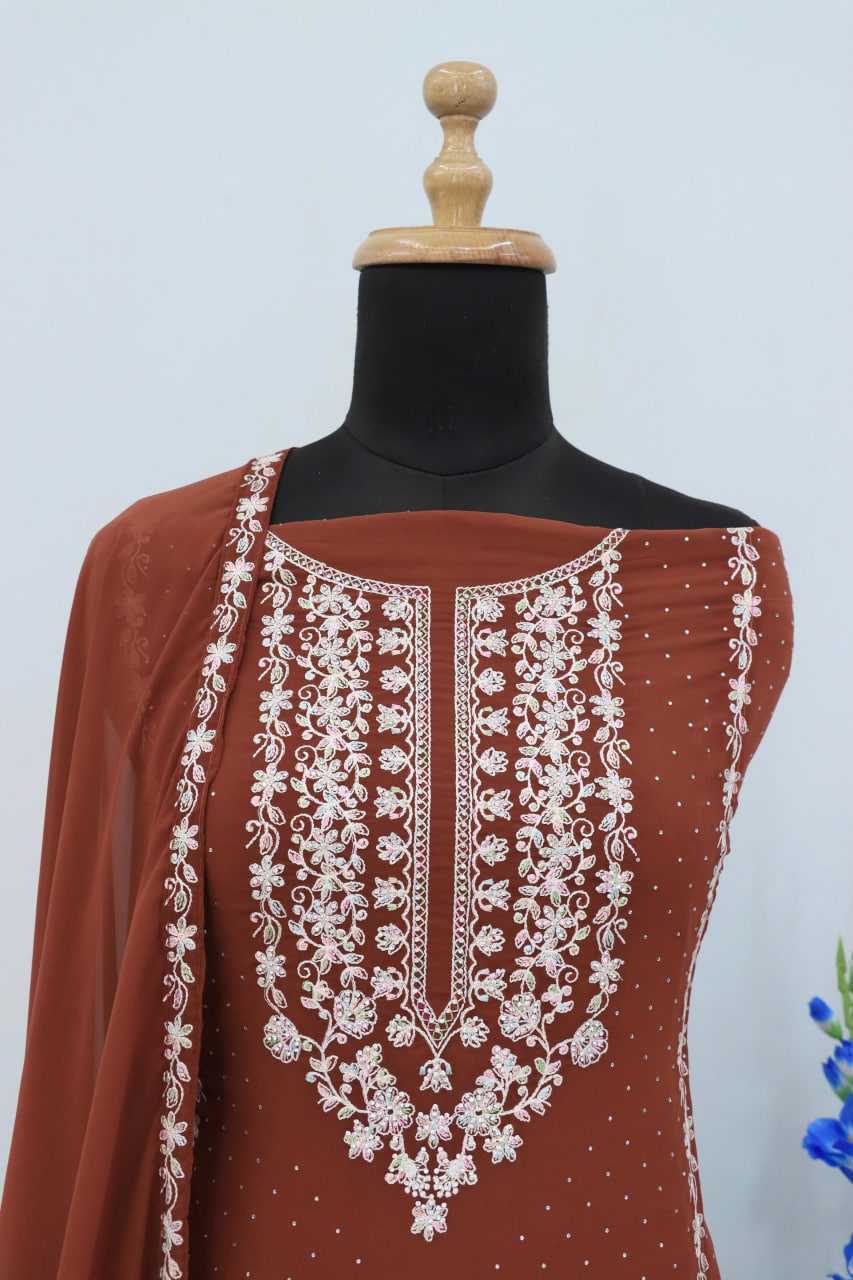 Ynf Fancy RIN236 1304 Suits & Dresses Islamic Clothing Festive Collections Wholesale Pakistani Suits Unstitched Suits Suit Material Manufacturer- Kapda Export