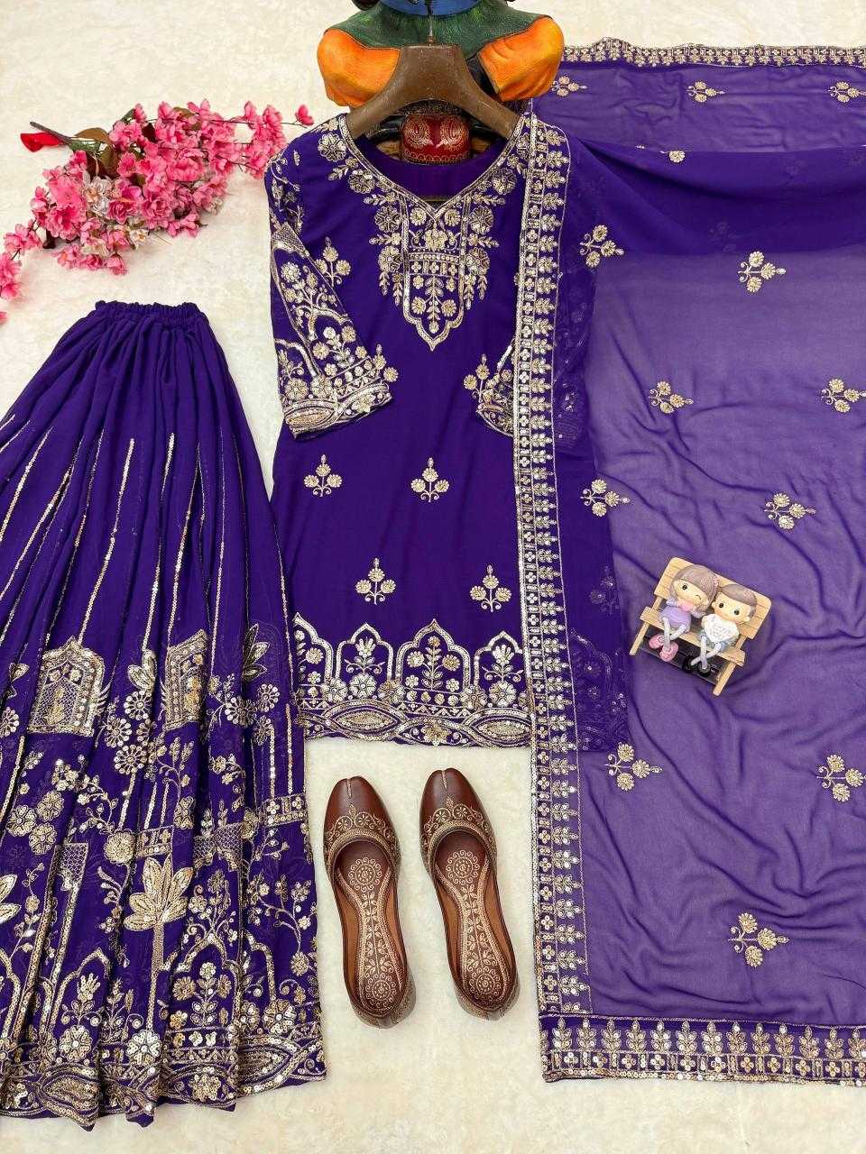 Ynf Faux Georgette KESH492 1458 Kurti Festive Collections Wholesale Ethnic Kurtis Party Wear Kurtis Eid Collections Manufacturer- Kapda Export