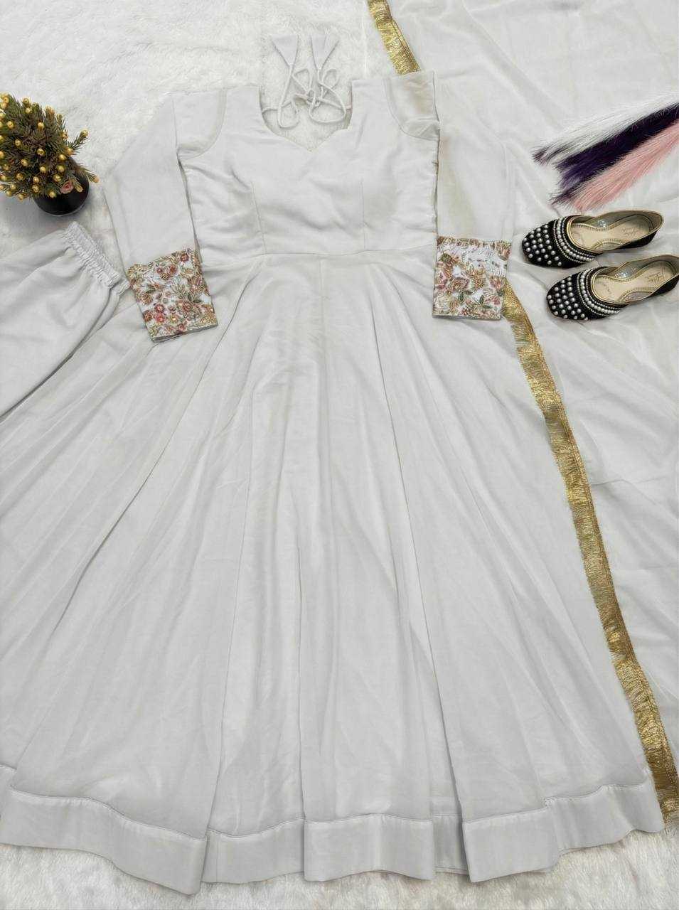 Ynf Faux Georgette KESH528 496 Suits & Dresses Wedding Collections Festive Collections Wholesale Georgette Suit Anarkali Suits Maxi Dresses Manufacturer- Kapda Export