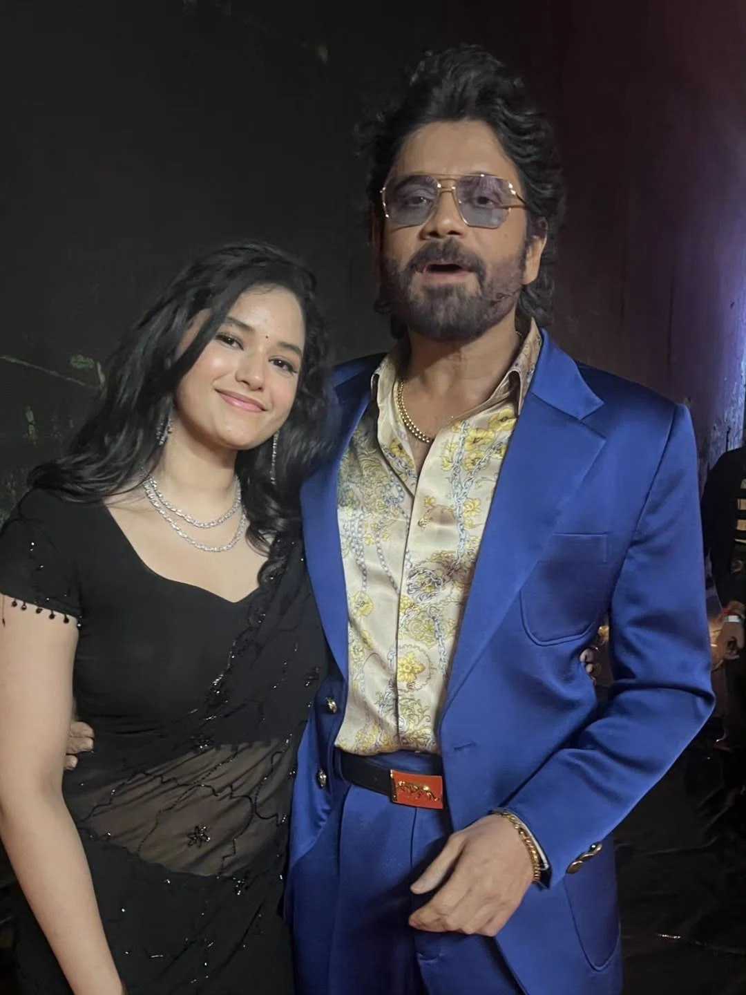 Ynf Faux Georgette KESH600 Ramya Sarees Festive Collections Wholesale Party Wear Sarees Georgette Sarees Black Sarees Manufacturer- Kapda Export